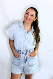 OBSESSION OVER DENIM ROMPER