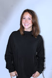 THE CHIC TURTLENCK IN BLACK