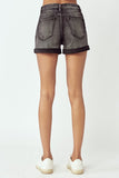THE LINDEY HIGH RISE ROLLED UP SHORTS
