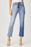 THE BROOKE HIGH-RISE STRAIGHT LEG JEANS