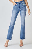 THE LINDA MID-RISE STRAIGHT JEANS
