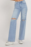 THE LILLIAN HIGH RISE WIDE JEANS
