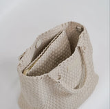 THE MAURIE TOTE IN BONE