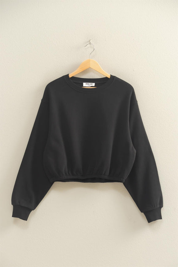 CROP & COMFY SWEATSHIRT