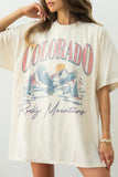 COLORADO ROCKY MOUNTAIN GRAPHIC TEE