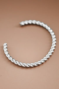 SILVER STAINLESS STEEL CUFF