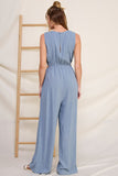 THE PINSTRIPED LINEN JUMPSUIT