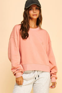 DUSTY PINK SWEATSHIRT