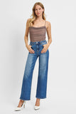 THE BRENLY HIGH RISE STRAIGHT RELAXED JEANS