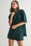 THE OFFSET SHORT SLEEVE TOP