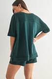THE OFFSET SHORT SLEEVE TOP