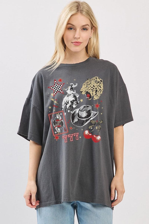 RETRO WESTERN GRAPHIC TEE