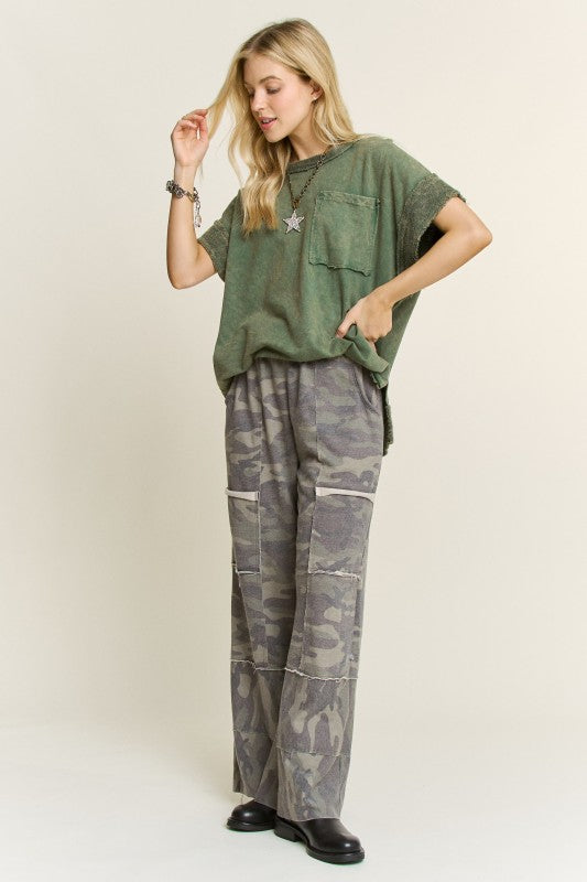 THE CAP SLEEVE POCKET TOP