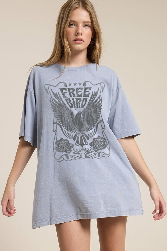 FREE BIRD VINTAGE GRAPHIC TEE