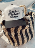 FREAKIN' WEEKEND BABY HAT