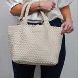 THE MAURIE TOTE IN BONE