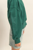 THE STAR PATCH CREWNECK SWEATSHIRT