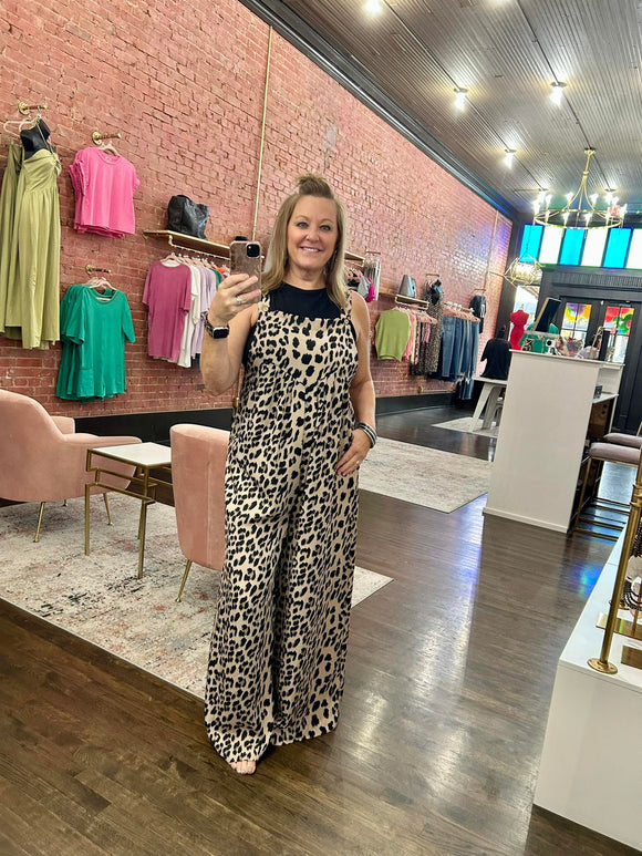LEOPARD OVERALLS