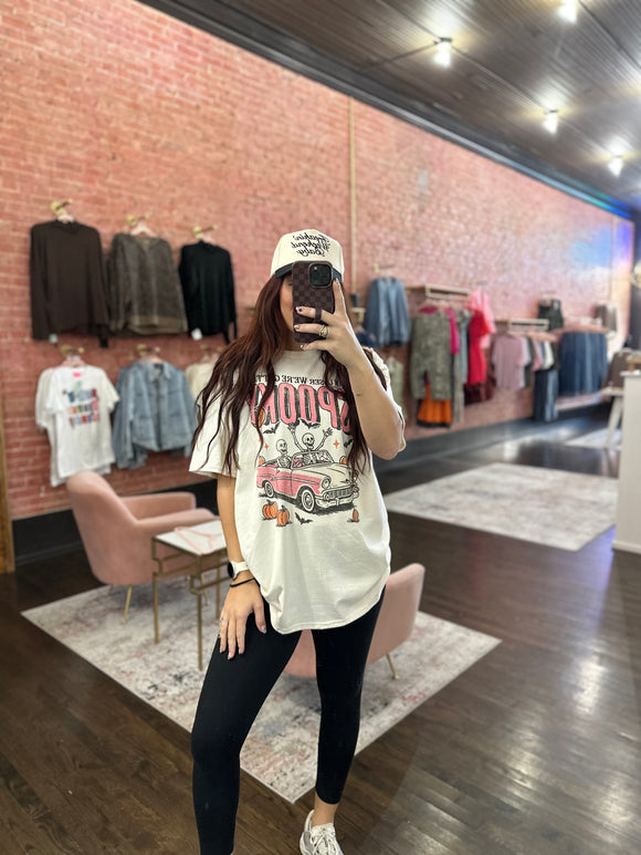 WE'RE GETTING SPOOKY GRAPHIC TEE