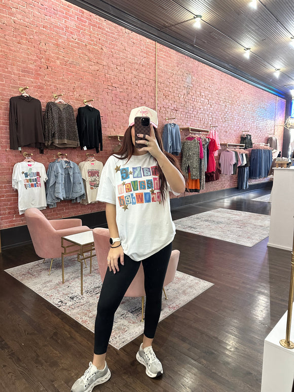 MAKE HEAVEN CROWDED GRAPHIC TEE