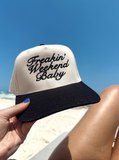 FREAKIN' WEEKEND BABY HAT