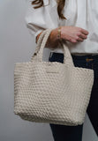 THE MAURIE TOTE IN BONE