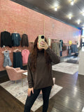 THE CHIC TURTLENCK IN ESPRESSO