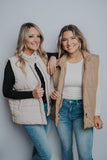 PUFFER VEST MUST HAVE IN MOCHA
