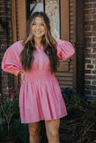 ADORABLE PINK DRESS