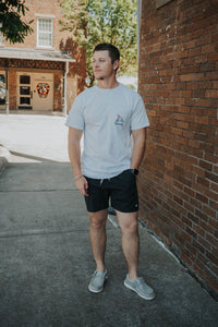 THE LOGAN ATHLETIC BLACK CAMO SHORTS