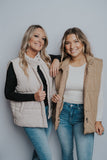 PUFFER VEST MUST HAVE IN MOCHA