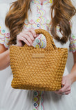 THE STACY MINI TOTE IN CAMEL