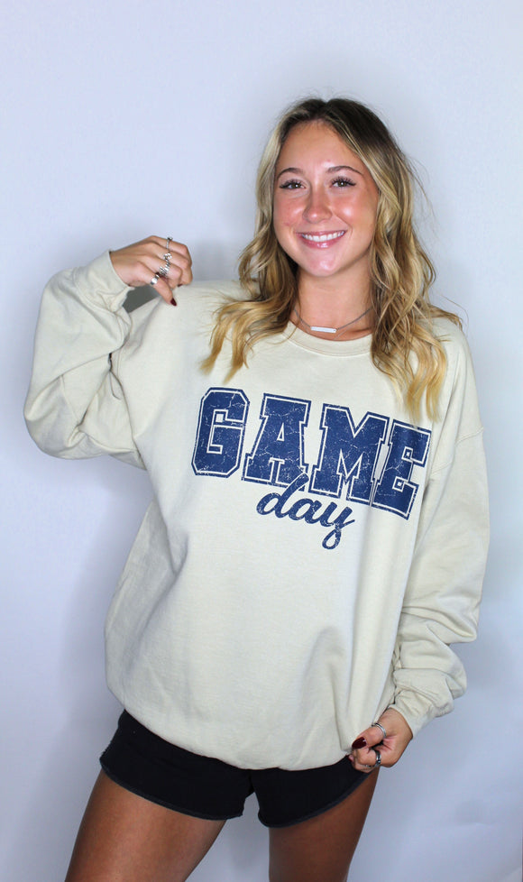 VINTAGE GAME DAY SWEATSHIRT