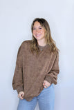 THE STUNNING SWEATSHIRT IN BROWN