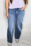 THE TORI STRETCH HIGH RISE STRAIGHT LEG