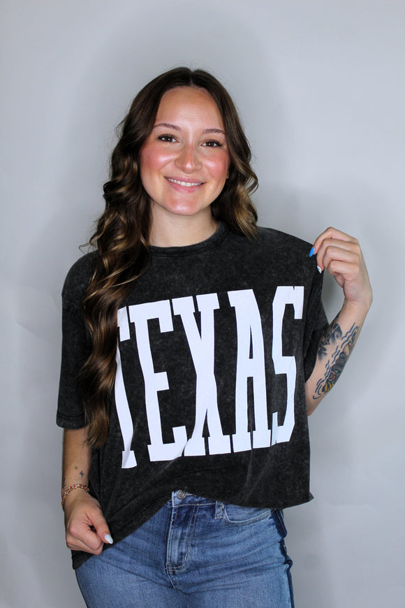 TEXAS WASHED GRAPHIC TEE