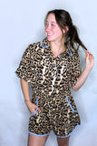 FIERCE LEOPARD ROMPER