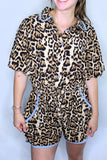 FIERCE LEOPARD ROMPER