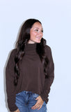 THE CHIC TURTLENCK IN ESPRESSO
