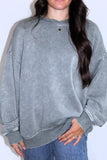 FALL IS APPROACHING PULLOVER IN ASH JADE