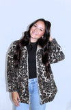 LEOPARD PRINT JACKET