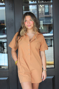 COLLARED ROMPER
