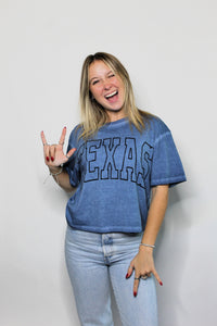 CROP TEXAS TEE