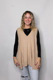 THE COTTAGE SLEEVELESS SWEATER