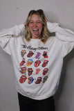 Rolling Stones Licks Over Time Graphic Sweatshirt