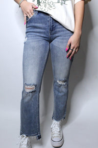 THE CANDICE HIGH RISE STRAIGHT JEANS