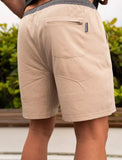 THE HARRISON ATHLETIC CAMO KHAKI SHORTS