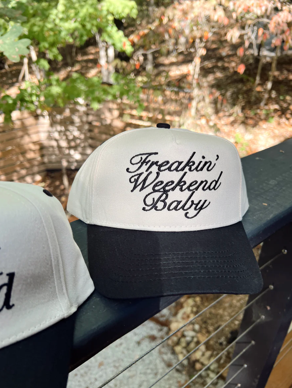 FREAKIN' WEEKEND BABY HAT