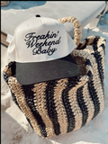 FREAKIN' WEEKEND BABY HAT