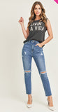 THE MEGAN HIGH RISE JEANS